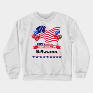 Independence Day Mom Crewneck Sweatshirt